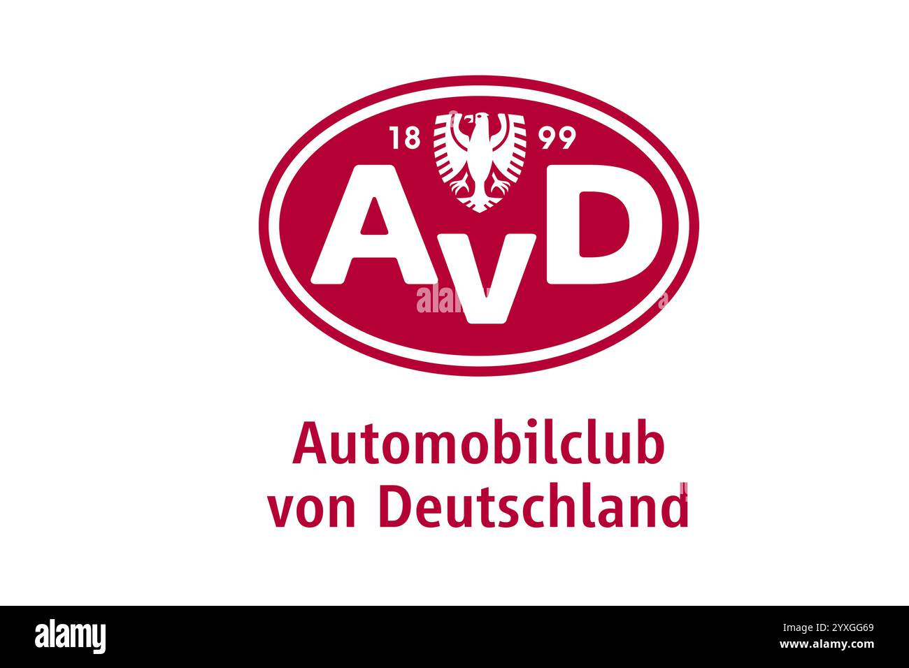 Logo de l'entreprise, logo de l'entreprise, logo, ci, identité de l'entreprise, illustration, graphique, entreprise, entreprise, AVD, Automobilclub von Deutschland, Francfort Banque D'Images