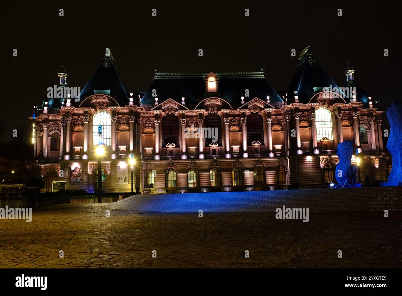 Palais des Beaux Arts, Lille Banque D'Images