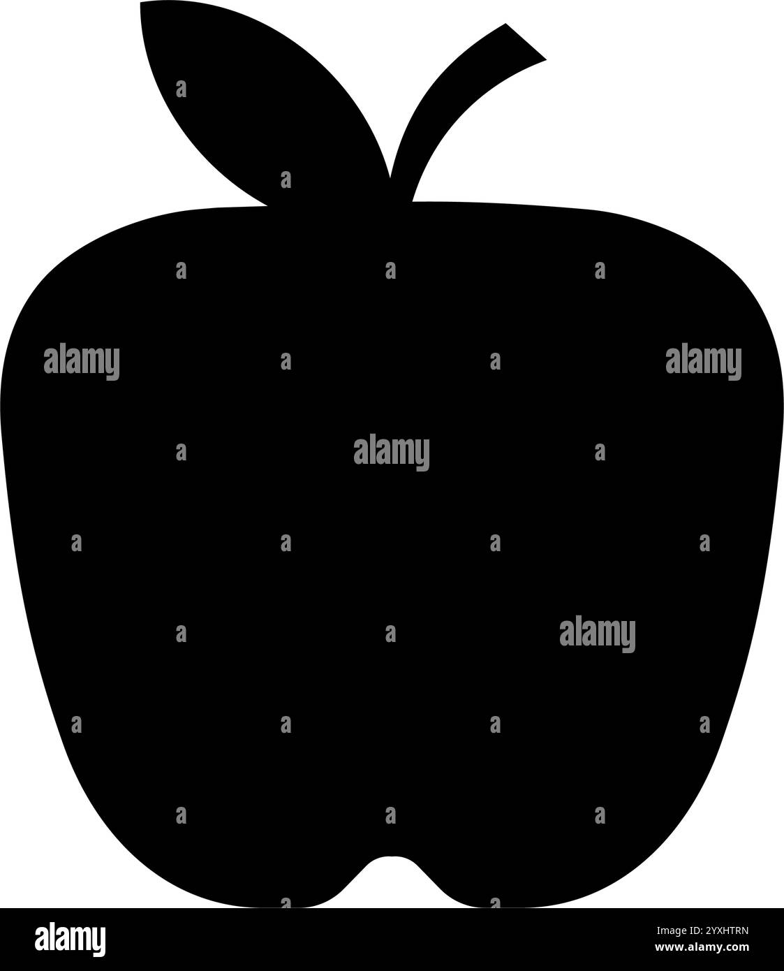 Apple - icône vecteur Illustration de Vecteur
