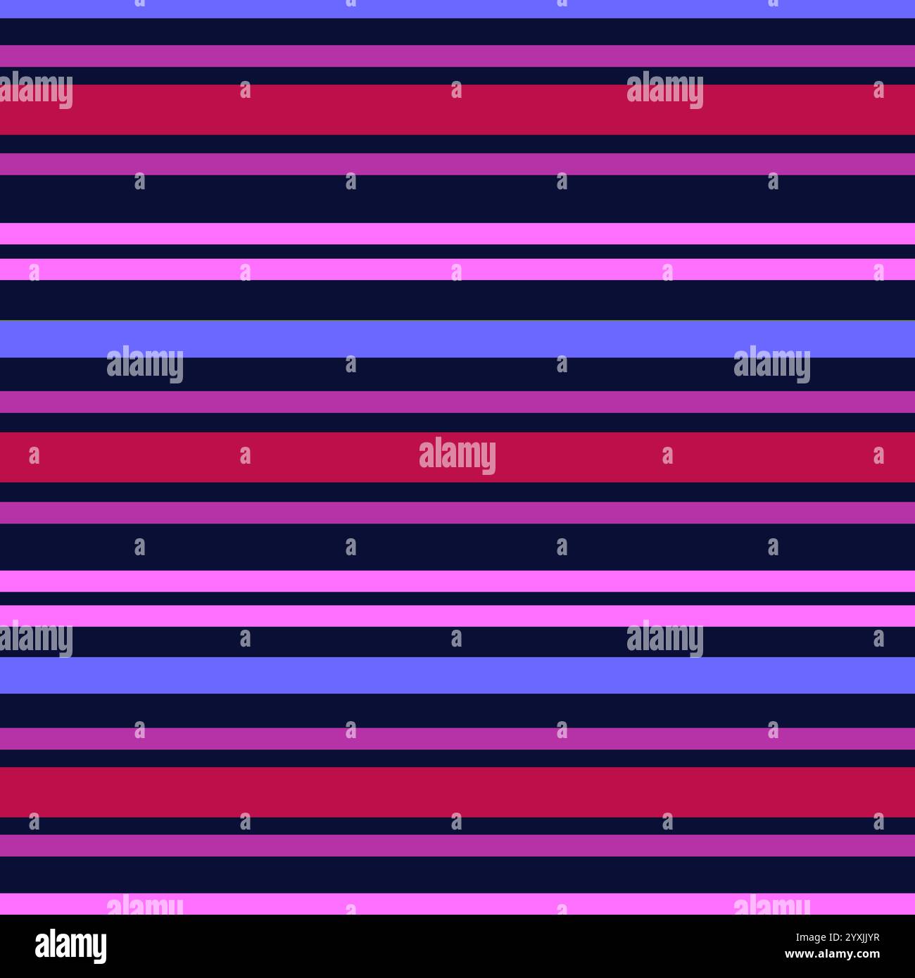 Motif abstrait de rayures horizontales colorées Banque D'Images