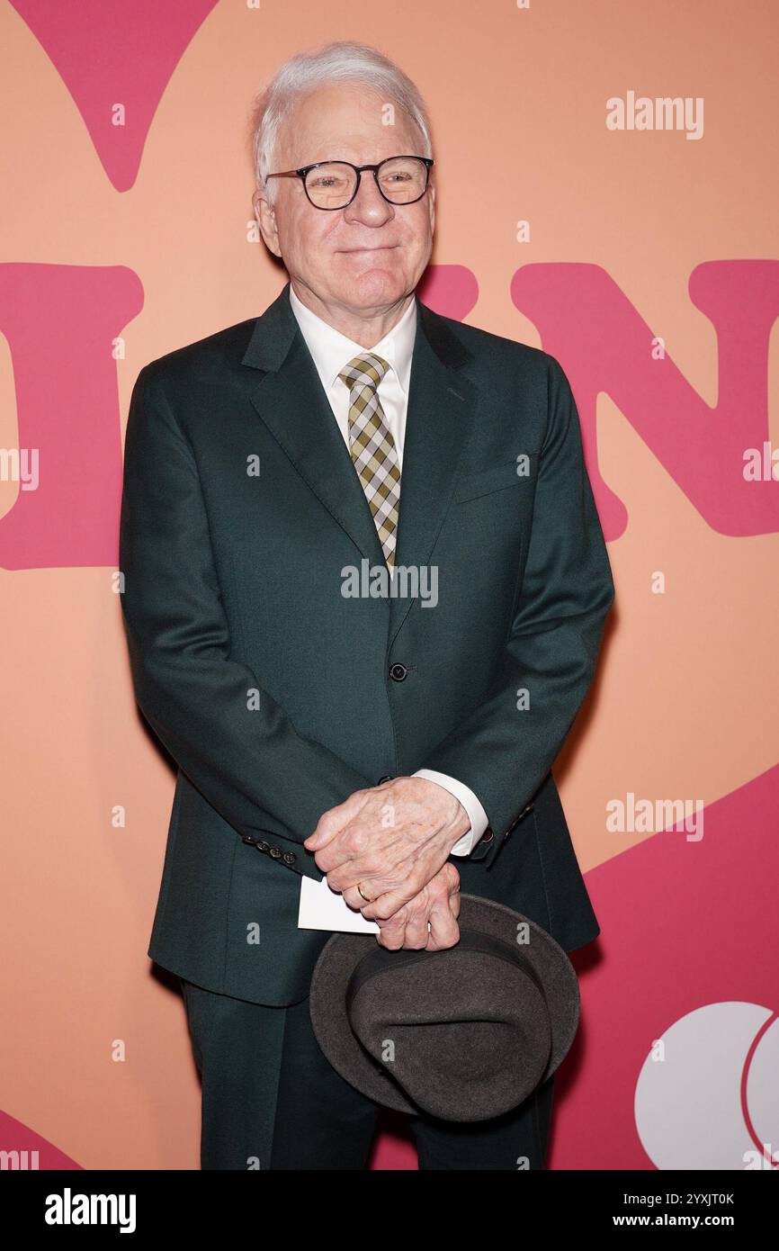 NY. 16 décembre 2024. Steve Martin à Arrivals for ALL IN : COMEDY ABOUT LOVE DE SIMON RICH Gala performance, Hudson Theatre, New York, NY, 16 décembre, 2024. crédit : Kristin Callahan/Everett Collection/Alamy Live News Banque D'Images