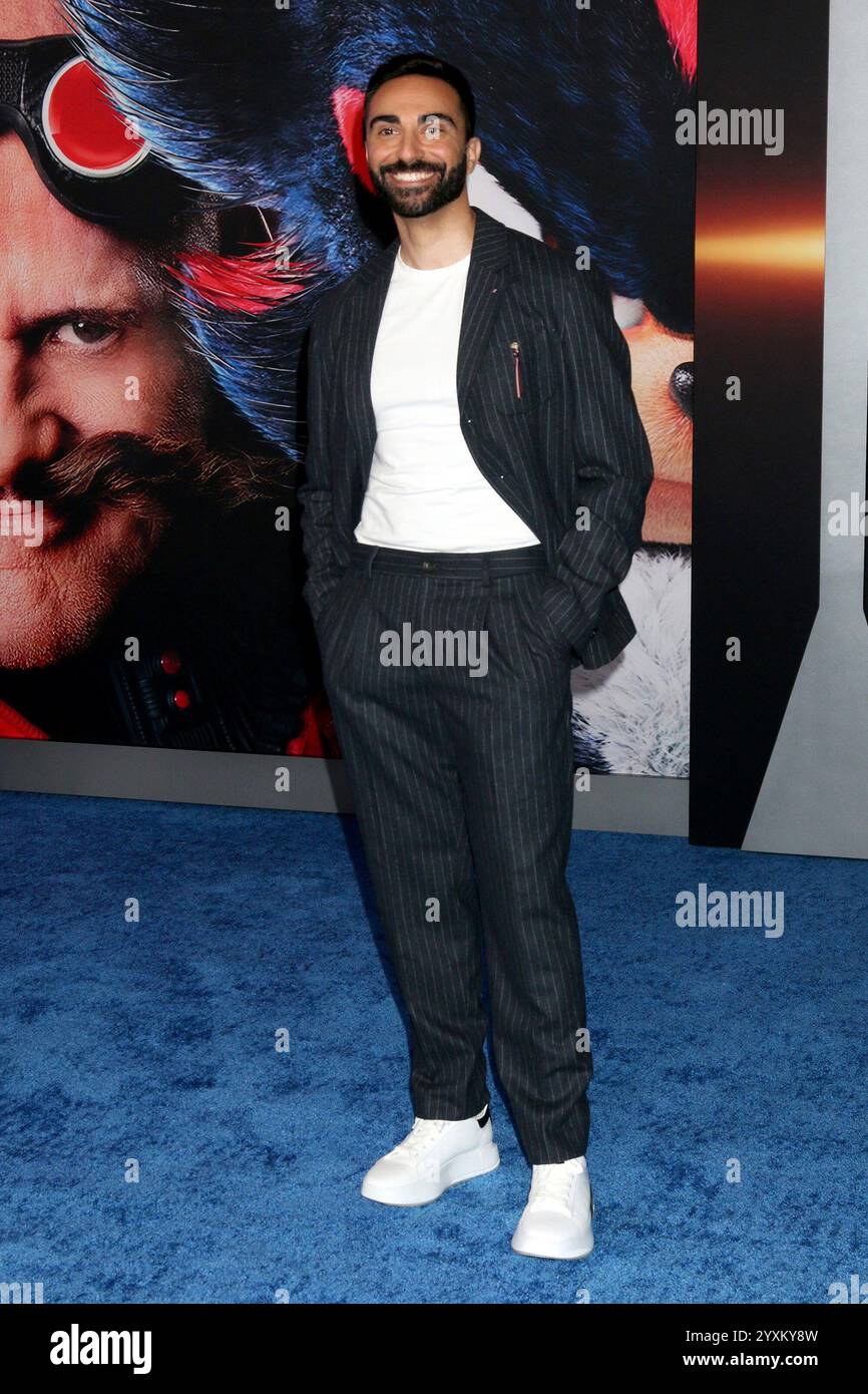 CA. 16 décembre 2024. Lee Majdoub aux arrivées pour SONIC THE HEDGEHOG 3 Premiere, TCL Chinese Theatre, Los Angeles, CA, 16 décembre, 2024. crédit : Priscilla Grant/Everett Collection/Alamy Live News Banque D'Images