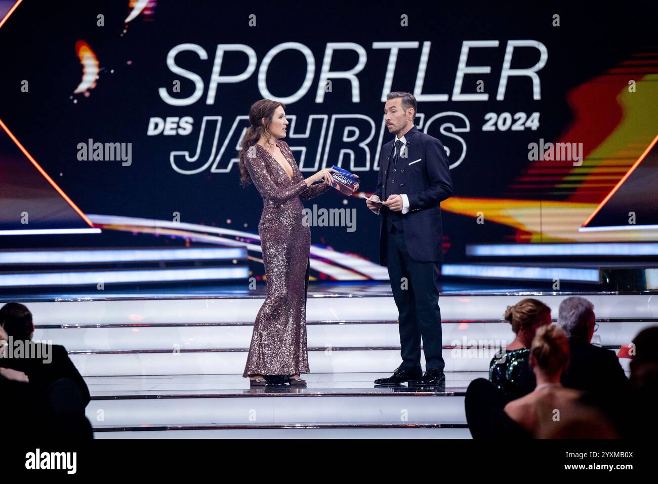 Lena Kesting (ZDF TV Moderatorin), Sven Voss (ZDF TV Moderator), GER ...
