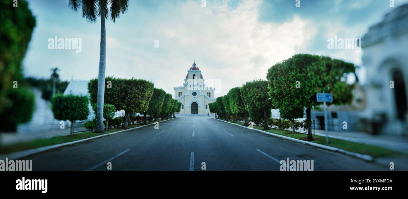 Cimetière du colon, Vedado, la Havane, Cuba Banque D'Images