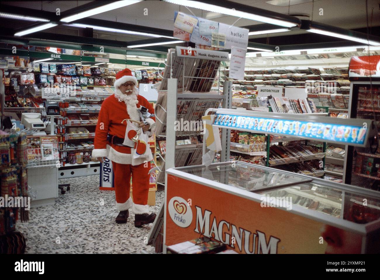 Copyright 2024 John Angerson le Congrès mondial du Père Noël, qui se tient chaque année au Danemark, est un rassemblement de Santas du monde entier. Fondée en 1957 Banque D'Images