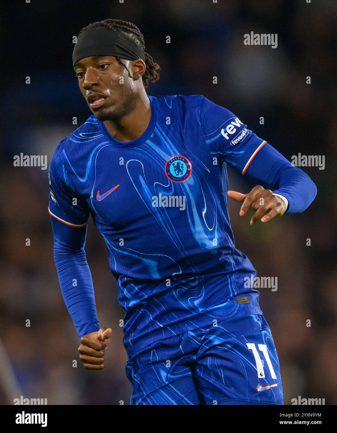 Chelsea v Brentford - premier League - Stamford Bridge. Noni Madueke de Chelsea en action. Image : Mark pain / Alamy Live News Banque D'Images