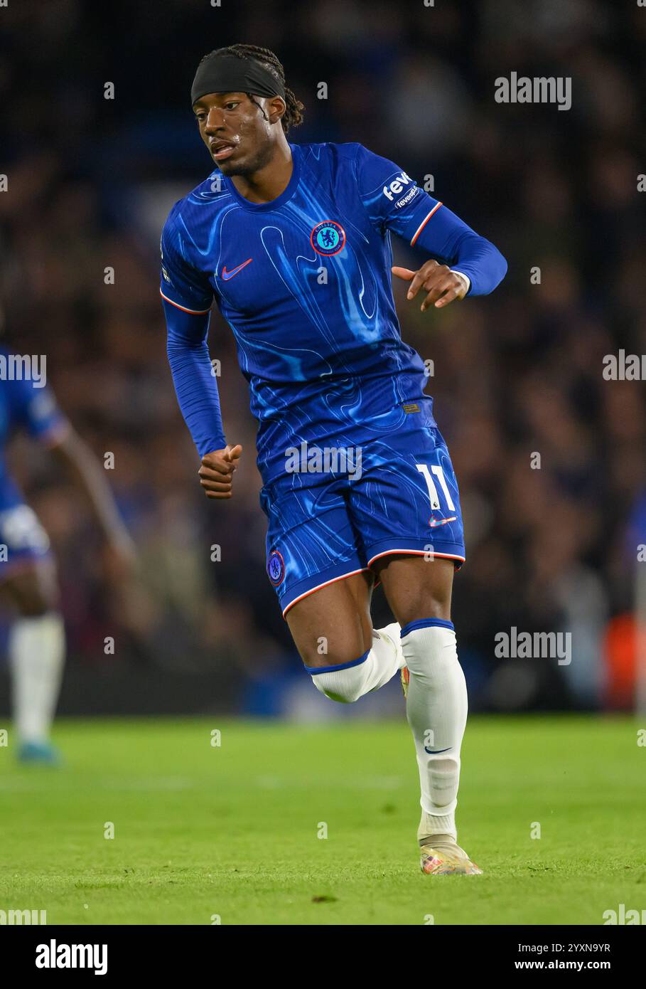 Chelsea v Brentford - premier League - Stamford Bridge. Noni Madueke de Chelsea en action. Image : Mark pain / Alamy Live News Banque D'Images