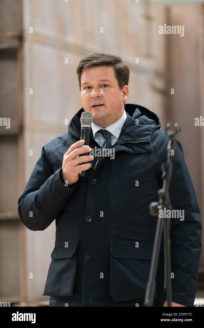 Insolvenzanwalt Christoph Morgen ist jetzt Vorstandsvorsitzender der Klimastiftung Mecklenburg-Vorpommern. Archivfoto, Insolvenzverwalter Christoph Morgen in den MV Werften. Pressekonferenz AM 1.03.22 Klimastiftung Mecklenburg-Vorpommern *** avocat en insolvabilité Christoph Morgen est maintenant président du conseil d'administration de la Climate Foundation Mecklenburg-Vorpommern Archive photo, administrateur en insolvabilité Christoph Morgen à la MV Werften Conférence de presse le 1 03 22 Climate Foundation Mecklenburg-Vorpommern 20220301-DSC 8171 Banque D'Images