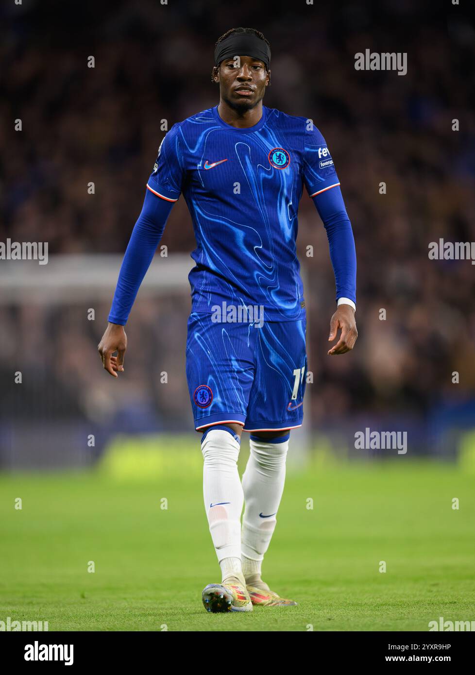 Chelsea v Brentford - premier League - Stamford Bridge. Noni Madueke de Chelsea en action. Image : Mark pain / Alamy Live News Banque D'Images