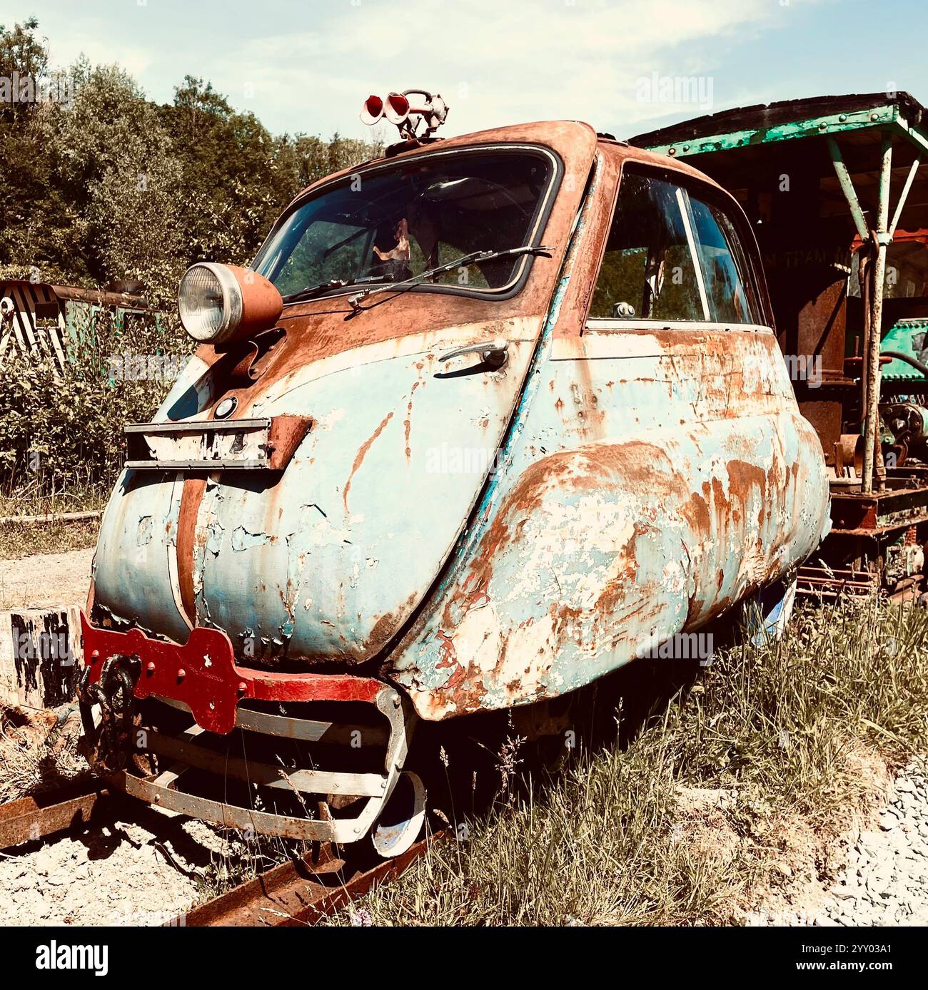 Bubble car Nant Mawr, Tanat Valley Banque D'Images