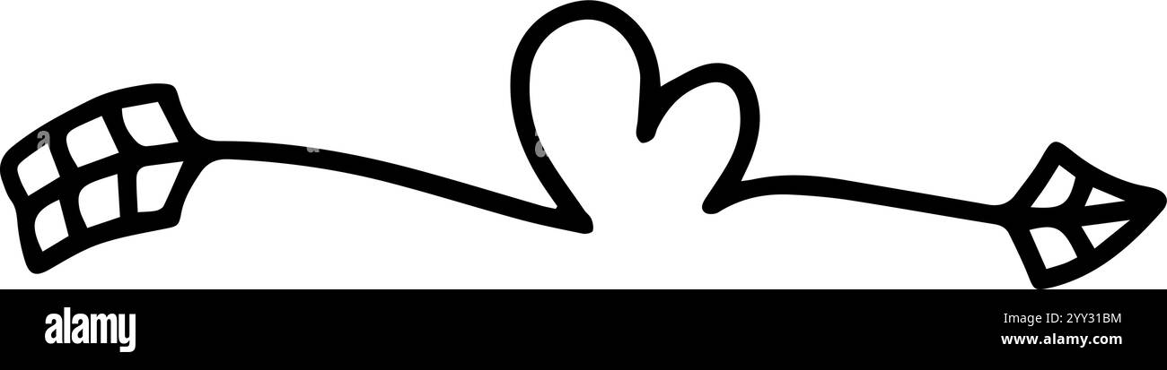 La flèche de Cupidon, symbolisant l'amour et la passion, transperce les cœurs avec son impact émotionnel profond, évoquant des sentiments de romance et d'affection dans Illustration de Vecteur La flèche de Cupidon, symbolisant l'amour et la passion, transperce les cœurs avec son impact émotionnel profond, évoquant des sentiments de romance et d'affection dans Illustration de Vecteur