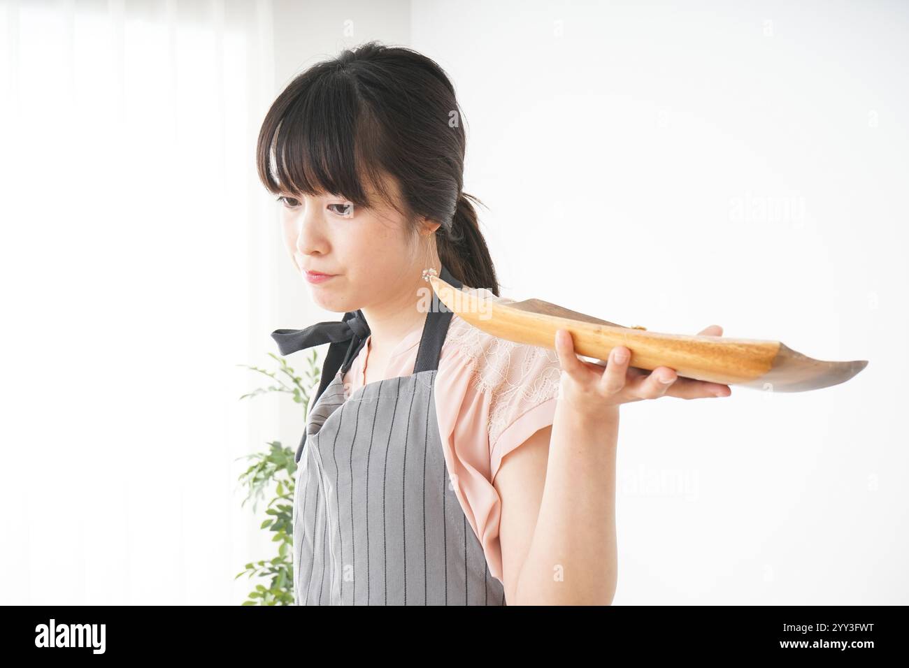 Personnel de café souriant Banque D'Images