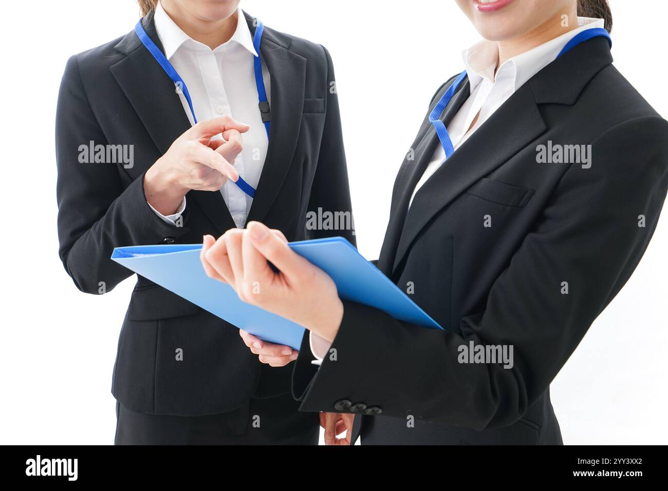 Businesswoman having a meeting Banque D'Images