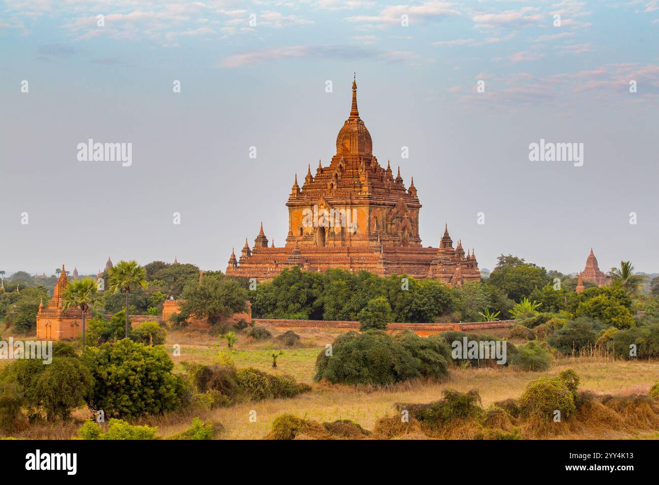 Temple Htilominlo à l'ancienne ville Bagan, Nyaung U, Myanmar Banque D'Images