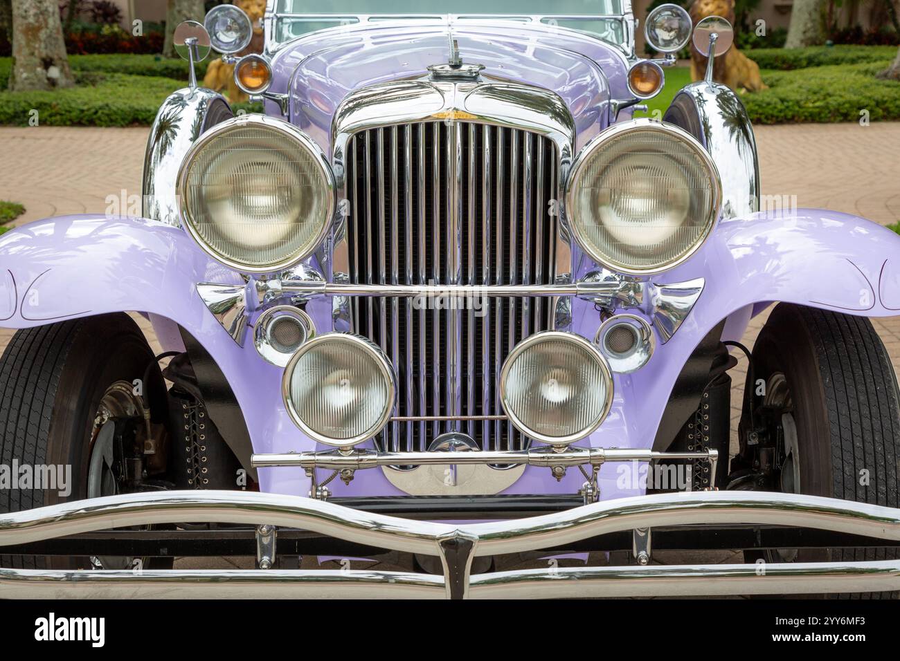 Entièrement restauré 1931 Model J Duesenberg Sedan, Naples, Floride, États-Unis Banque D'Images