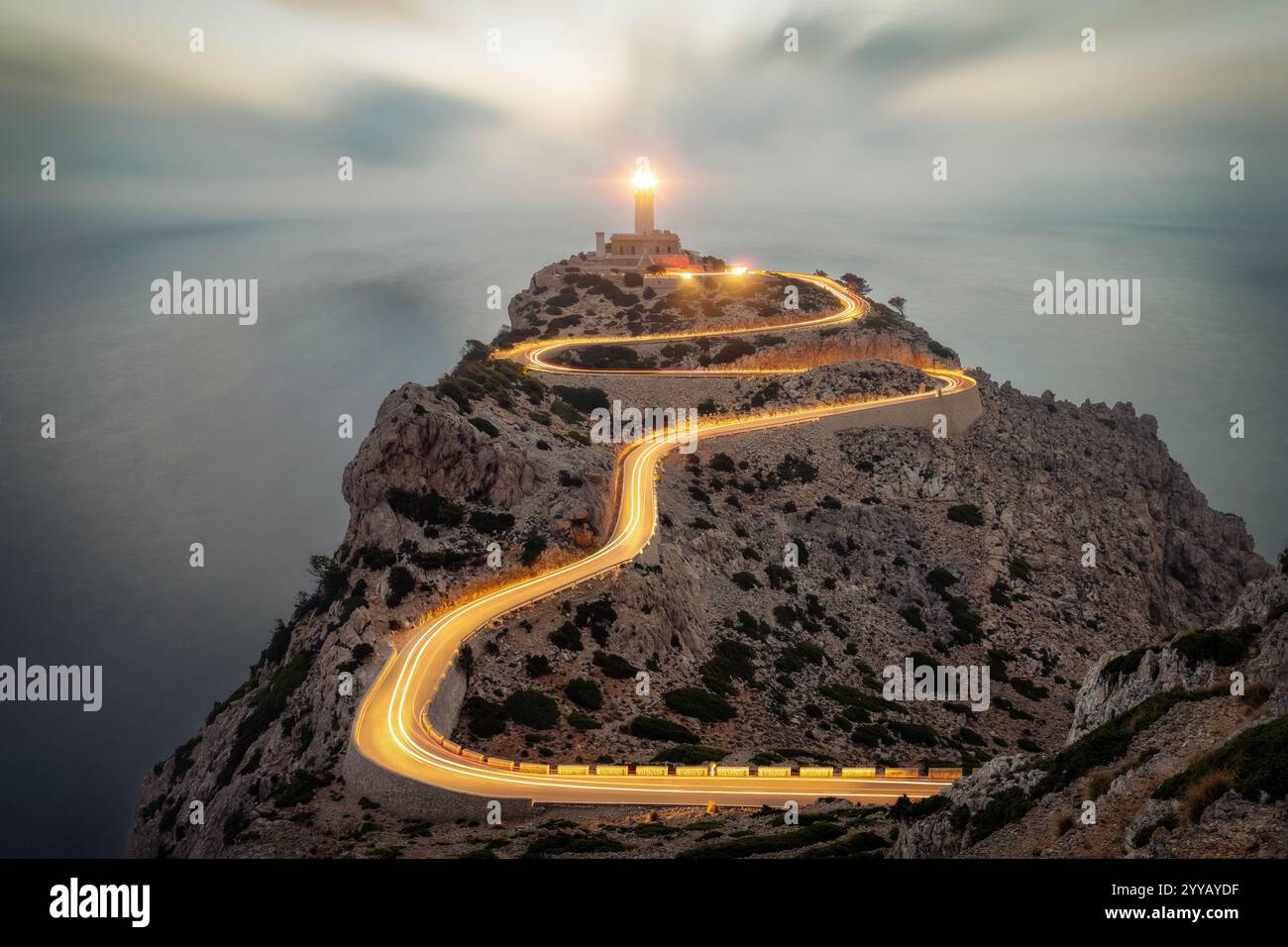 Cap de Formentor à Majorque Espagne Banque D'Images