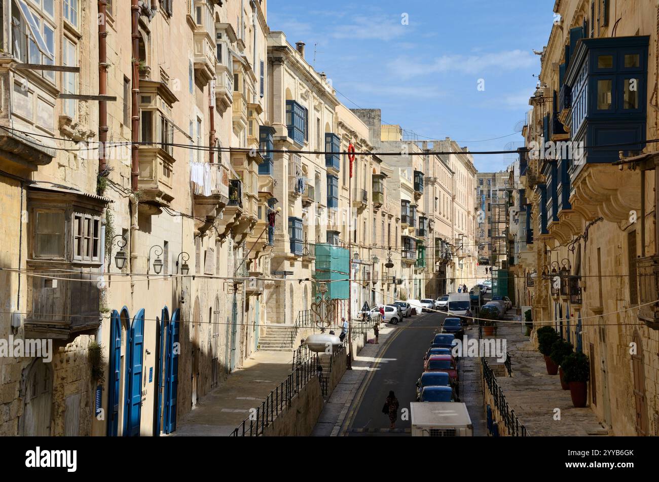 Lvant, la Valette, Malte, Europe Banque D'Images