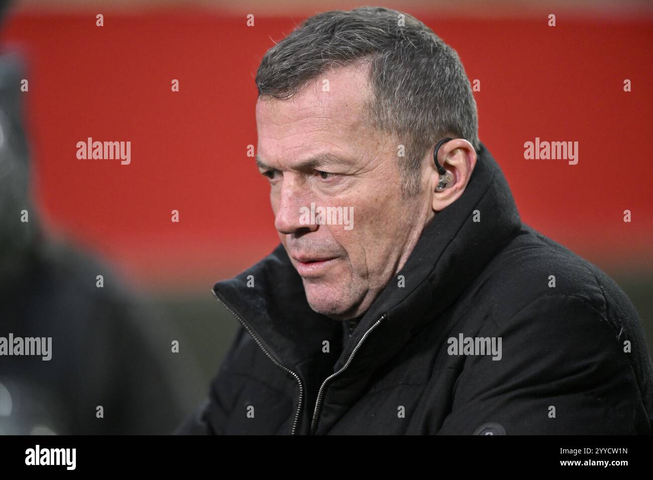 Expert RTL TV Lothar Matthaeus, Portrait, UEFA Conference League, Voith-Arena, Heidenheim, Bade-Wuertemberg, Allemagne, Europe Banque D'Images