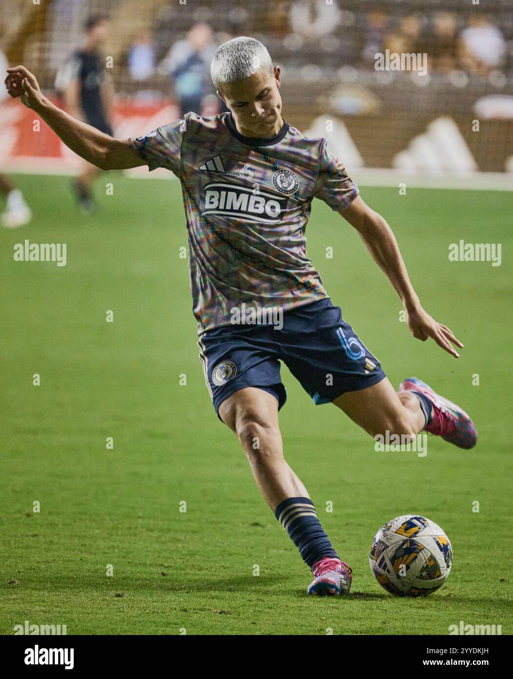 CHESTER, PA, États-Unis - 28 SEPTEMBRE 2024 : MLS match entre Philadelphia Union et Atlanta United FC au Subaru Park. ***USAGE ÉDITORIAL SEULEMENT*** Banque D'Images