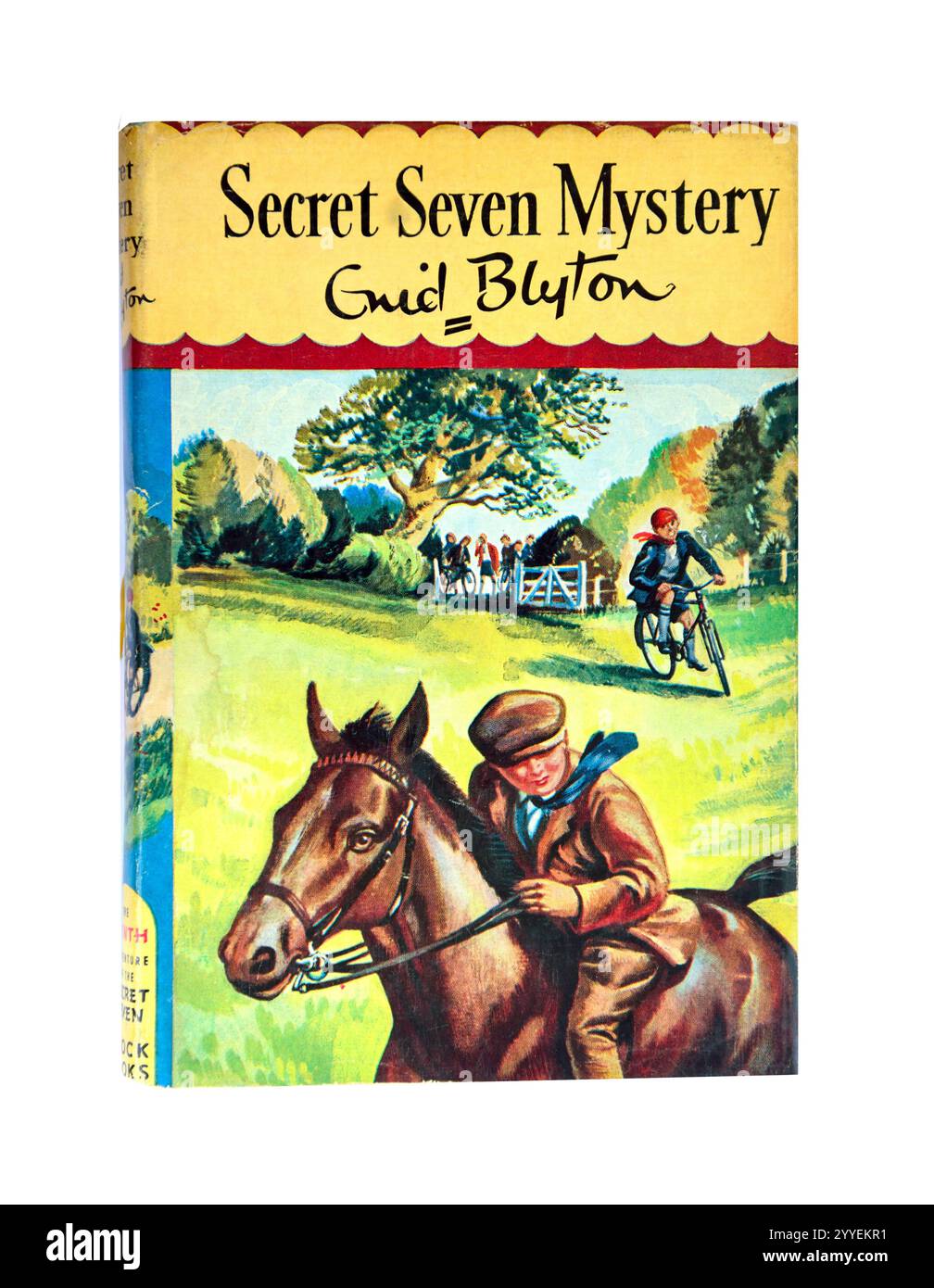 Enid Blyton's 'Secret' Mystère sept sept Secret book, Ascot, Windsor, Berkshire, Angleterre, Royaume-Uni Banque D'Images