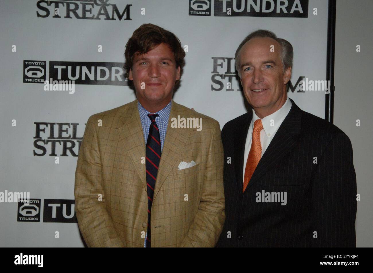 Dirk Kempthorne avec Tucker Carlson 48-DPA-09-20-07. Banque D'Images