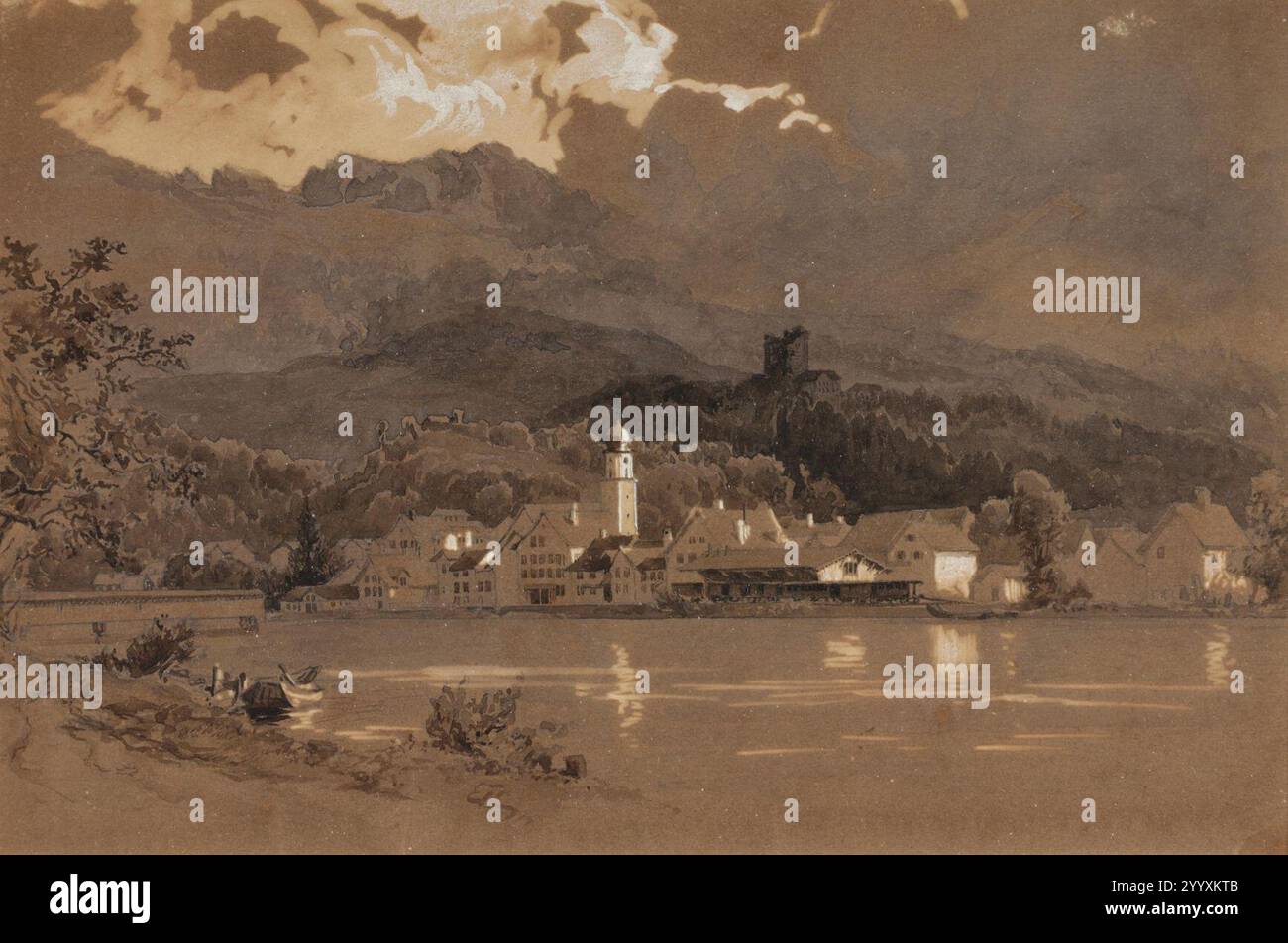 Edward Theodore Compton Rheineck. Banque D'Images