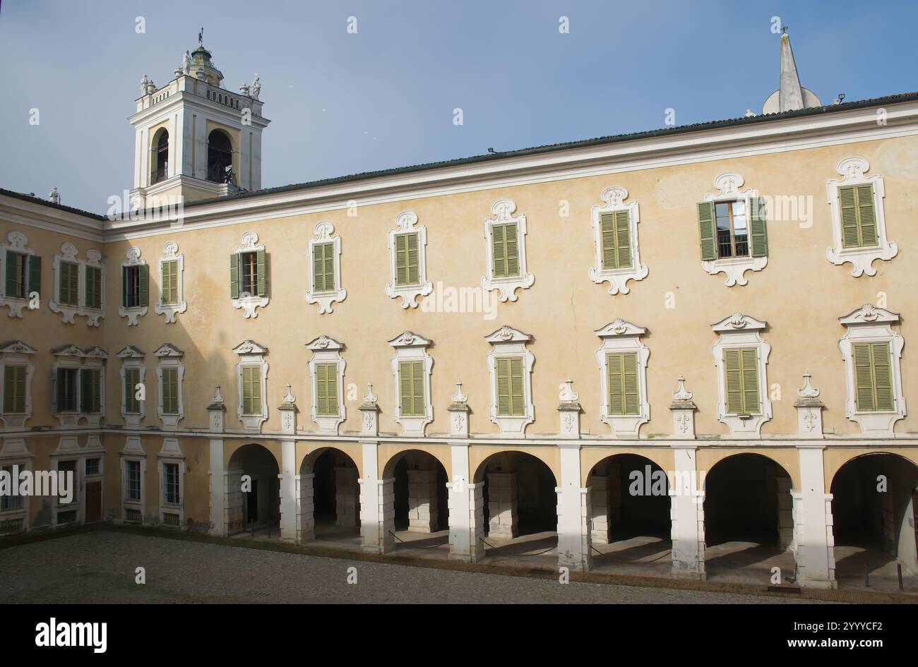 La Reggia di Colorno. Le Palais Royal de Colorno, dans la province de Parme. Italie Banque D'Images