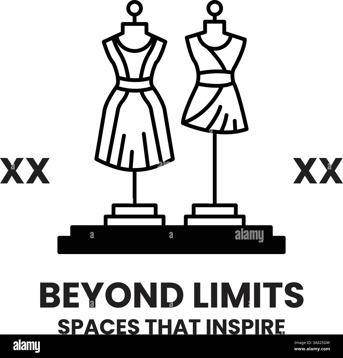 Vintage mannequins Banque d'images vectorielles - Alamy