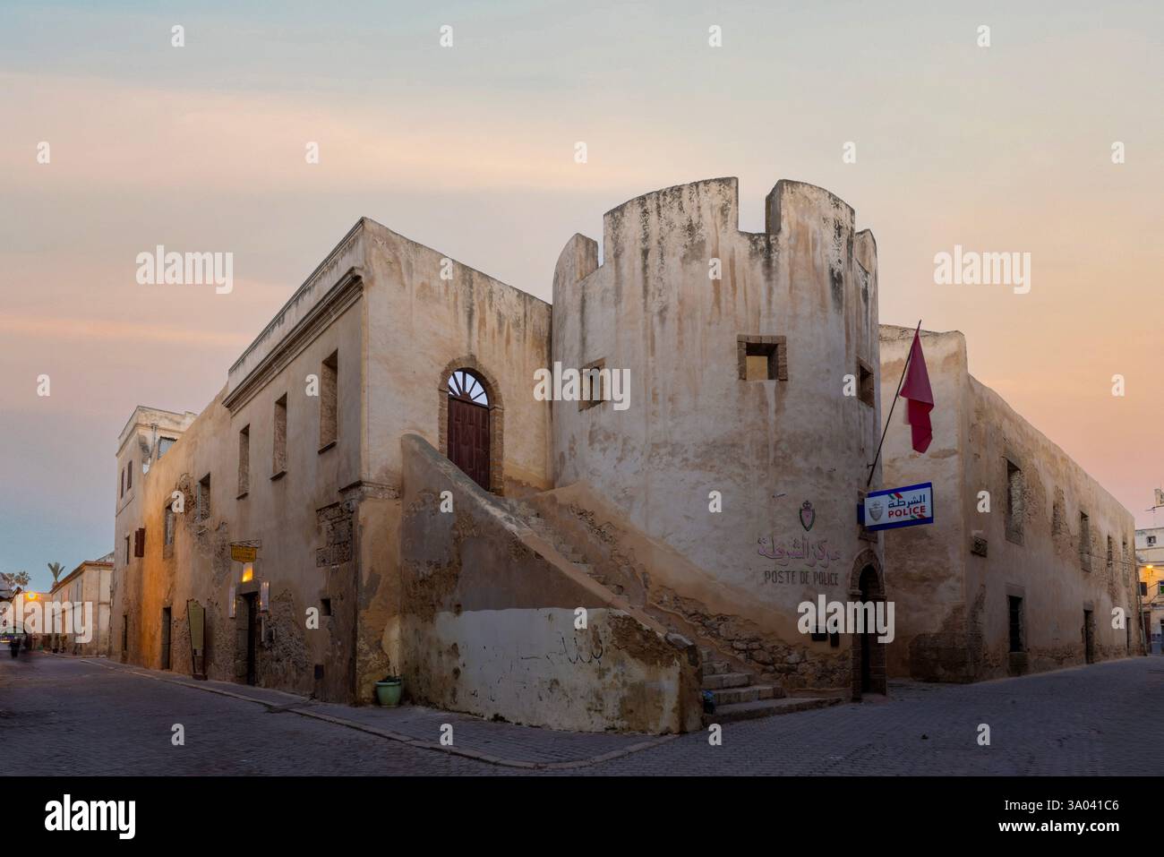 El Jadida est un port important et une ville fortifiée sur la côte atlantique du Maroc. Banque D'Images