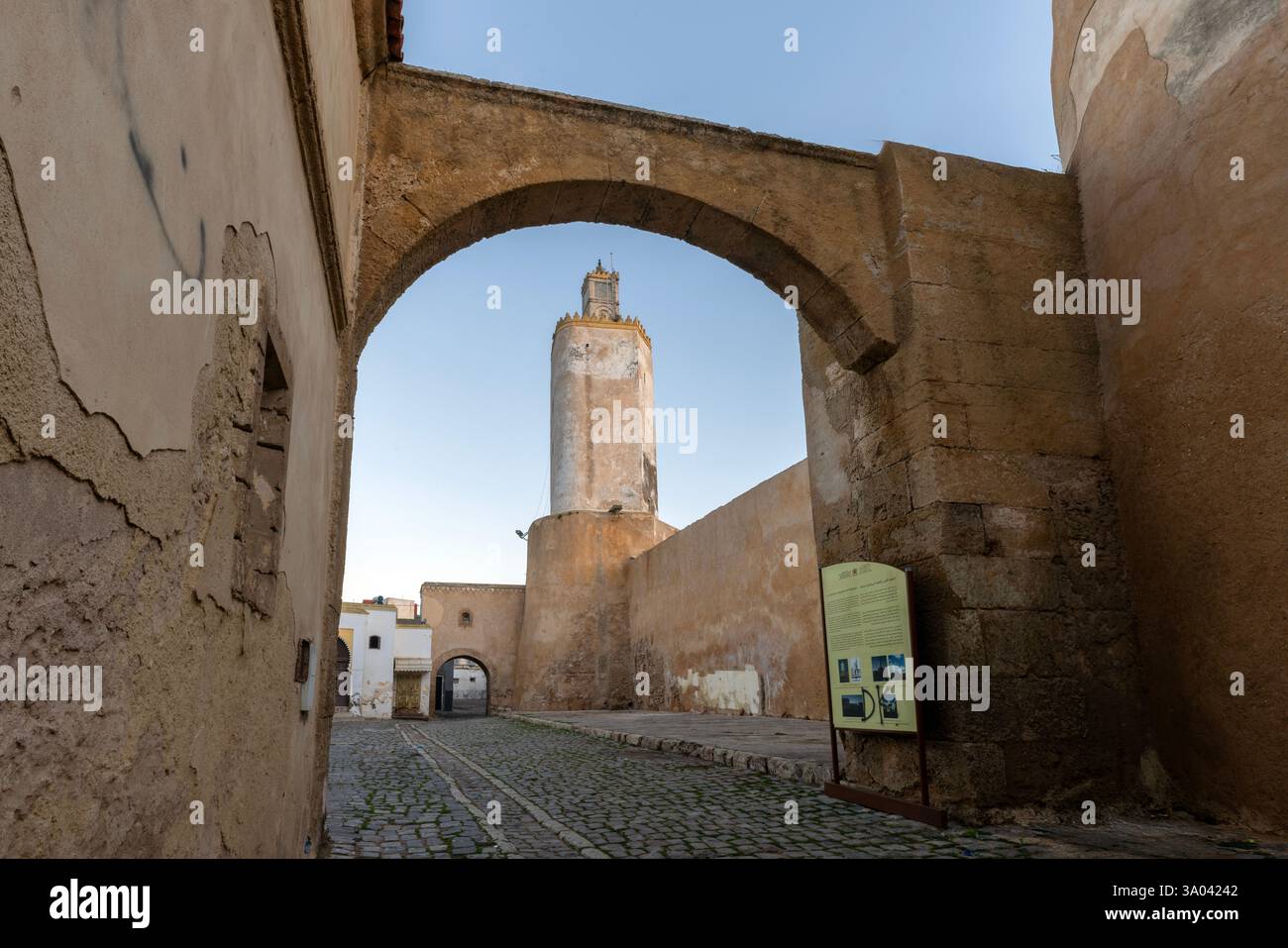 El Jadida est un port important et une ville fortifiée sur la côte atlantique du Maroc. Banque D'Images