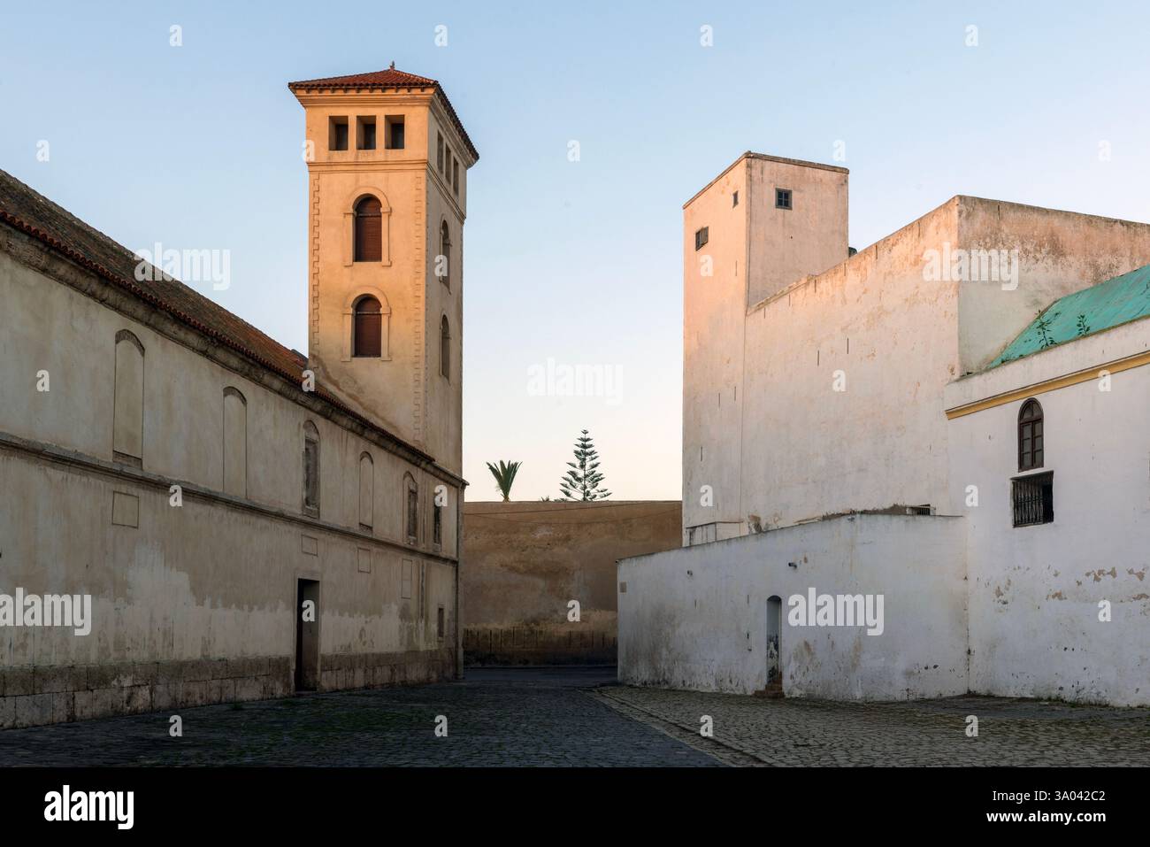 El Jadida est un port important et une ville fortifiée sur la côte atlantique du Maroc. Banque D'Images