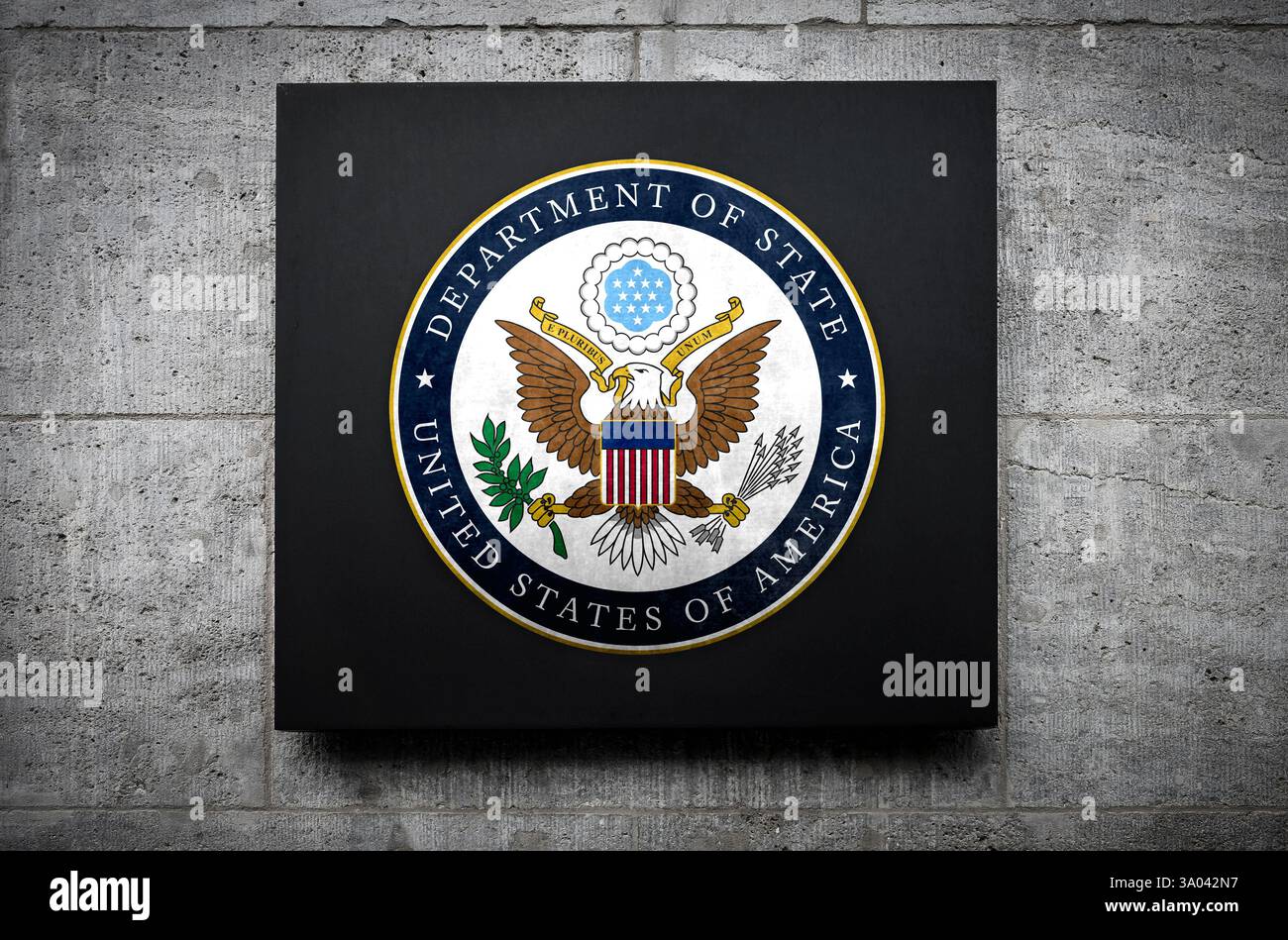 Dos - Département d'État des États-Unis Banque D'Images