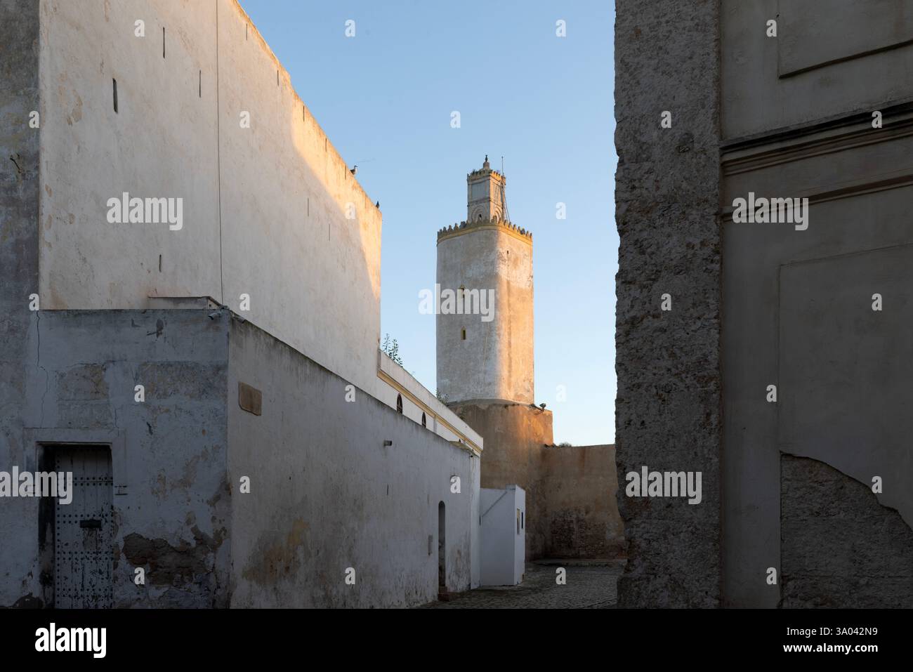 El Jadida est un port important et une ville fortifiée sur la côte atlantique du Maroc. Banque D'Images