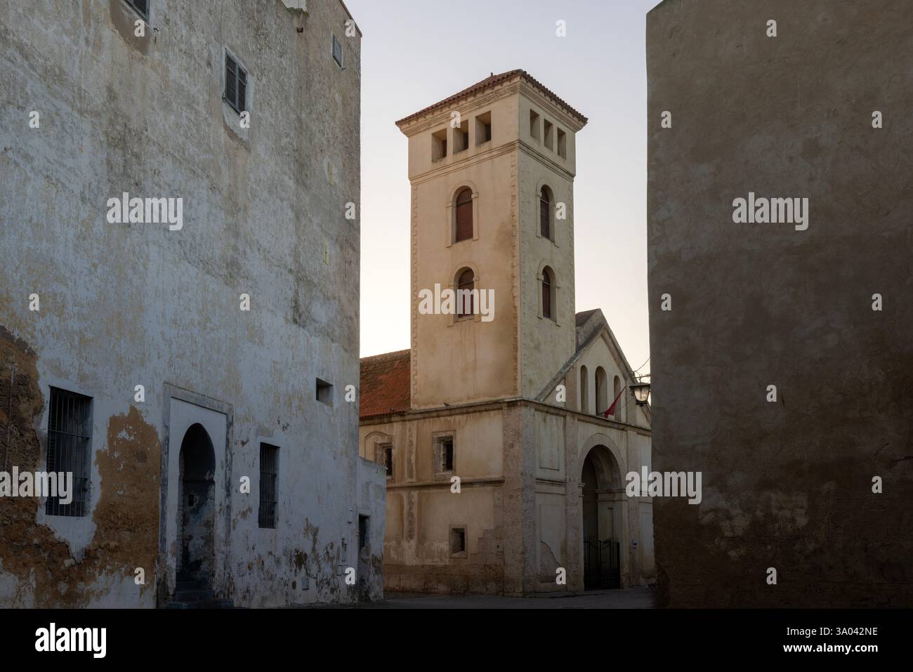 El Jadida est un port important et une ville fortifiée sur la côte atlantique du Maroc. Banque D'Images