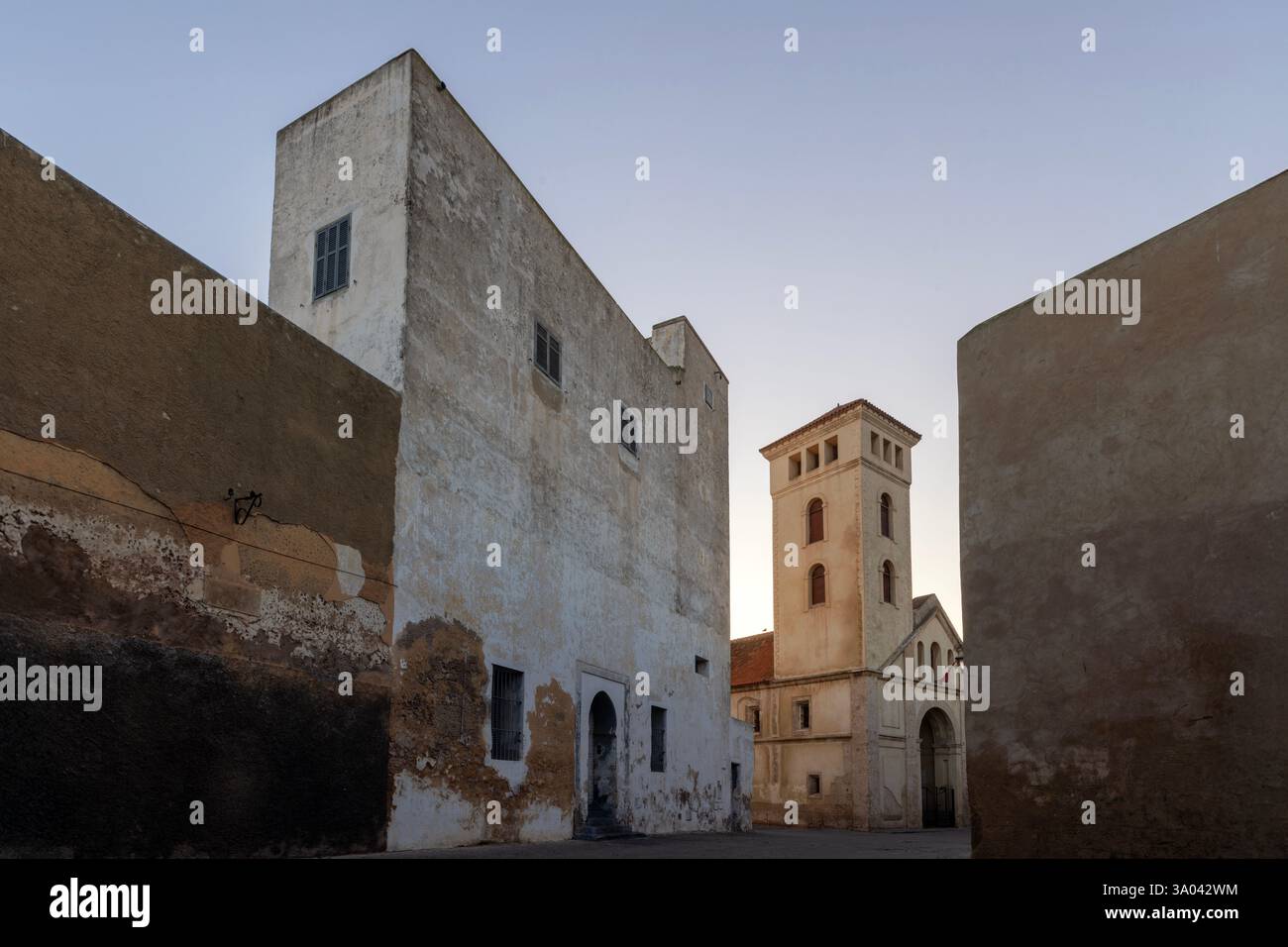 El Jadida est un port important et une ville fortifiée sur la côte atlantique du Maroc. Banque D'Images