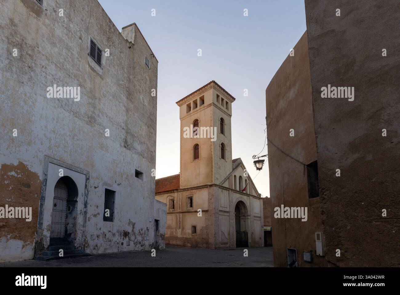 El Jadida est un port important et une ville fortifiée sur la côte atlantique du Maroc. Banque D'Images
