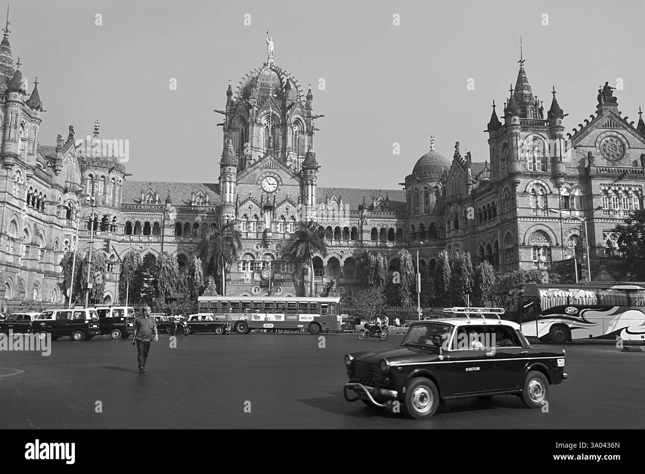 La gare Chhatrapati Shivaji Mumbai Maharashtra Inde Asie Dec 2011 Banque D'Images