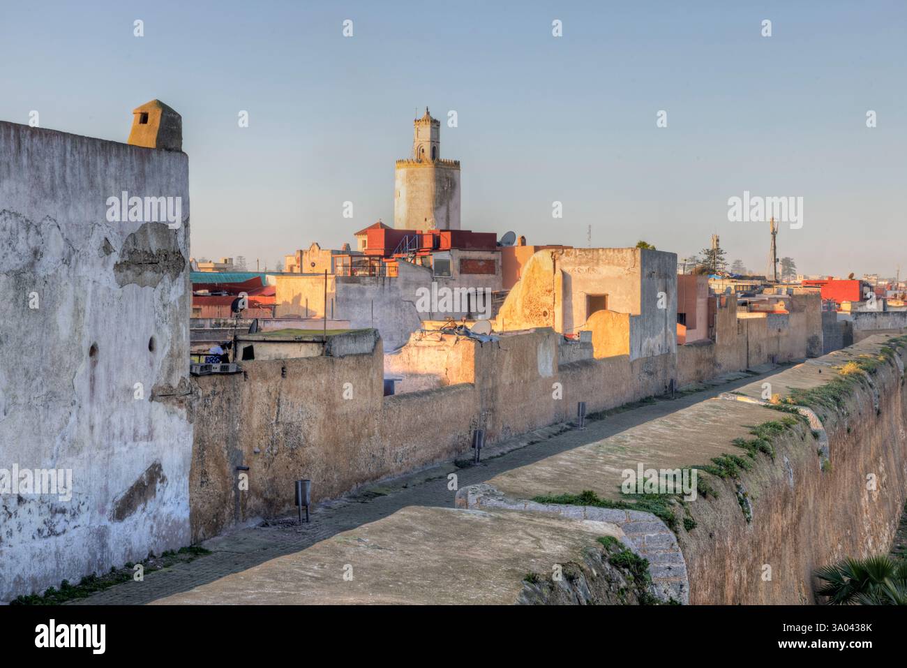 El Jadida est un port important et une ville fortifiée sur la côte atlantique du Maroc. Banque D'Images