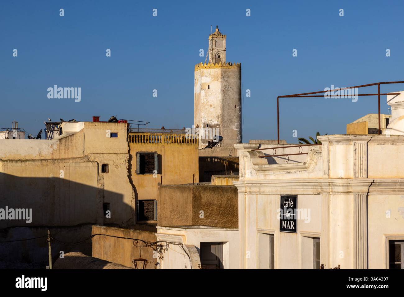 El Jadida est un port important et une ville fortifiée sur la côte atlantique du Maroc. Banque D'Images