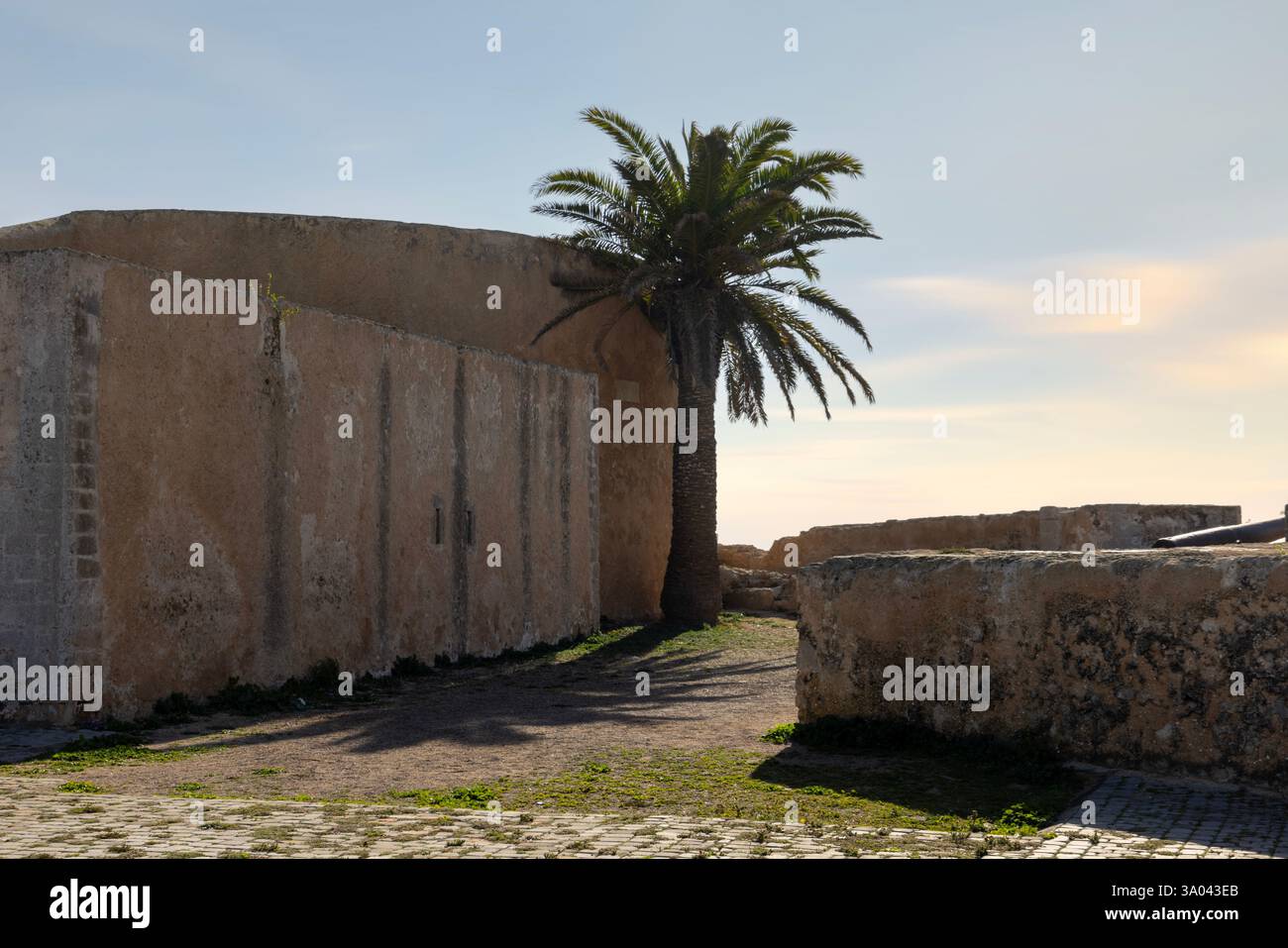 El Jadida est un port important et une ville fortifiée sur la côte atlantique du Maroc. Banque D'Images