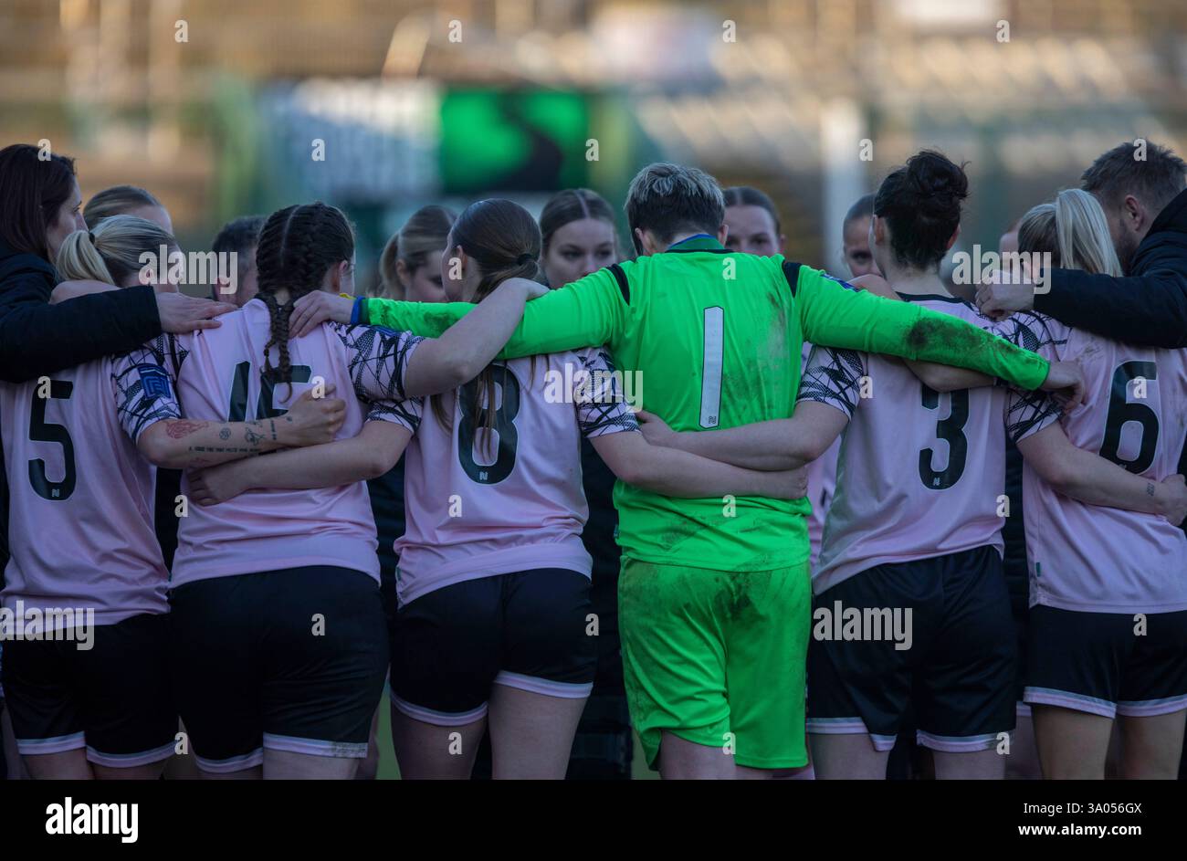 Bridgwater United Women v Bristol Rovers Women au stade Huish Park, Yeovil photo de Martin Edwards/Alamy Live News 07880 707878 Banque D'Images