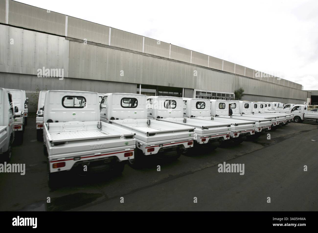 Gamme Tata Motors mini matador Tata Ace atelier de véhicules utilitaires usine Tata Motors, Pimpri Pune Banque D'Images