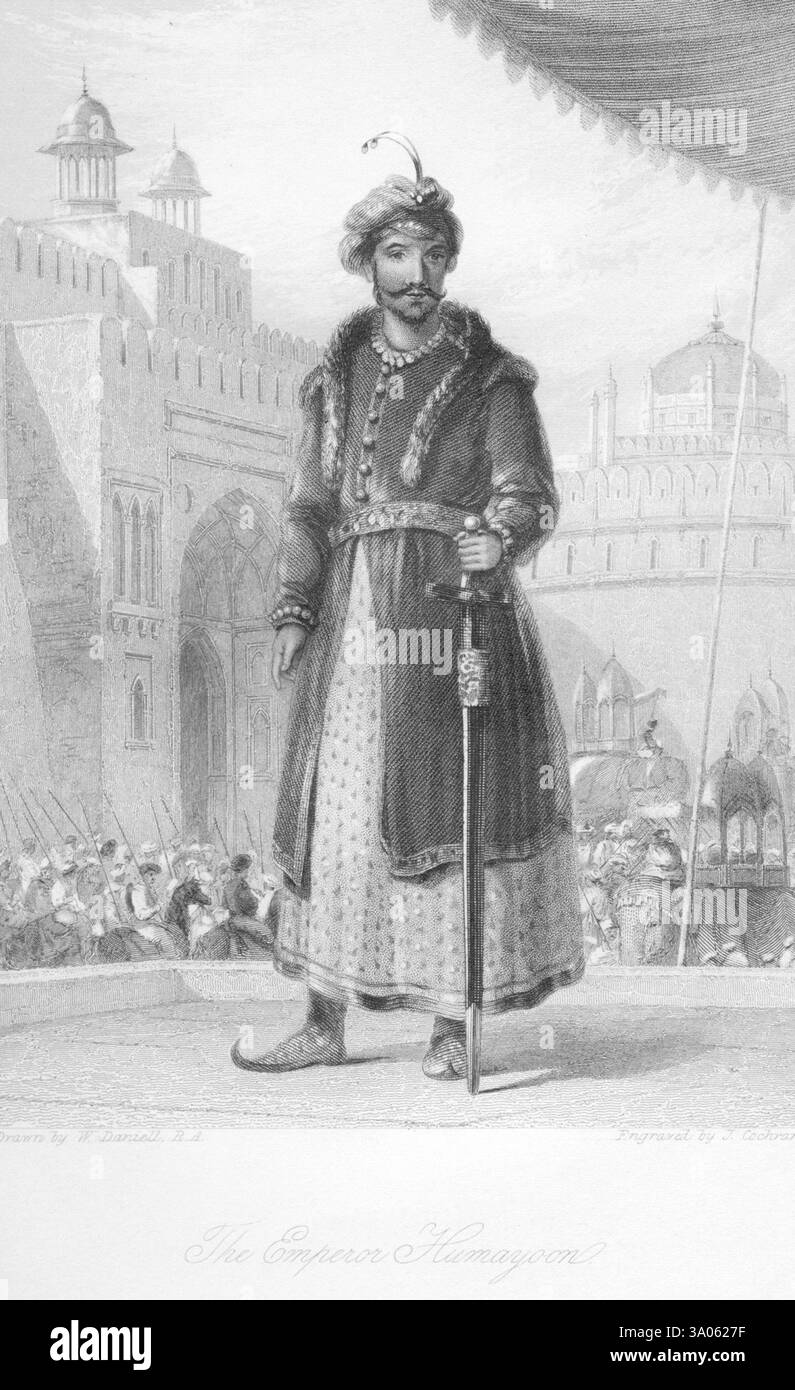 Empereur de Humaiyoon Humayun, Inde, Asie Banque D'Images