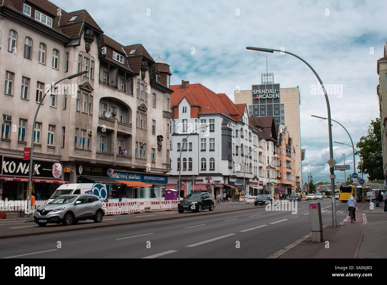 une visite dans les rues de berlin, la vie urbaine dans les rues de berlin, la capitale allemande Banque D'Images