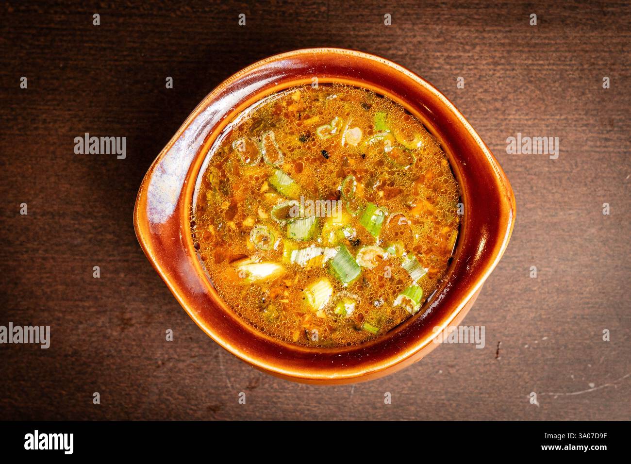 Soupe aigre et piquante Banque D'Images