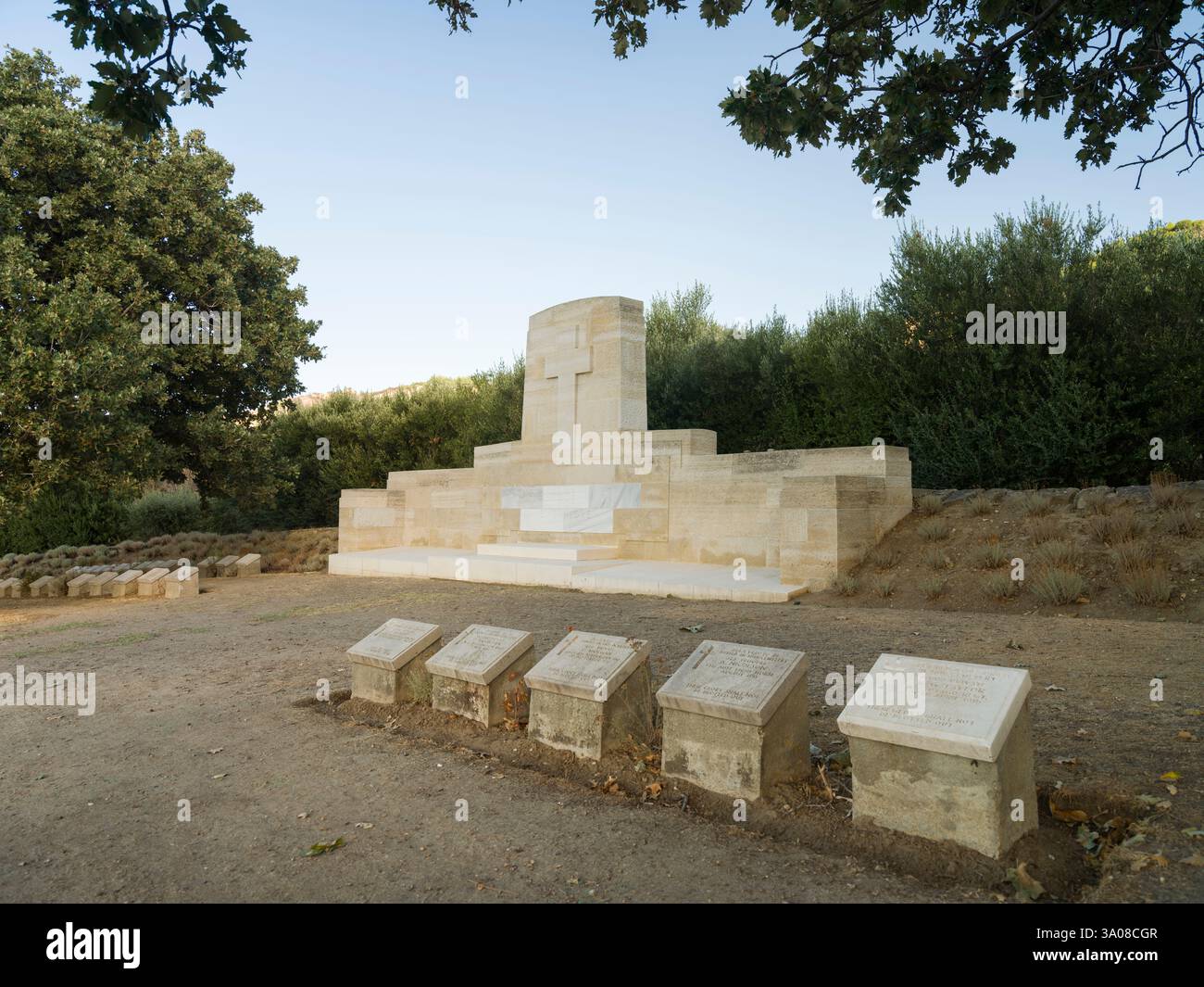 Canakkale, Turquie - 09.14.2024 : Anzac Cove Monument. Champ de bataille de Gallipoli Banque D'Images