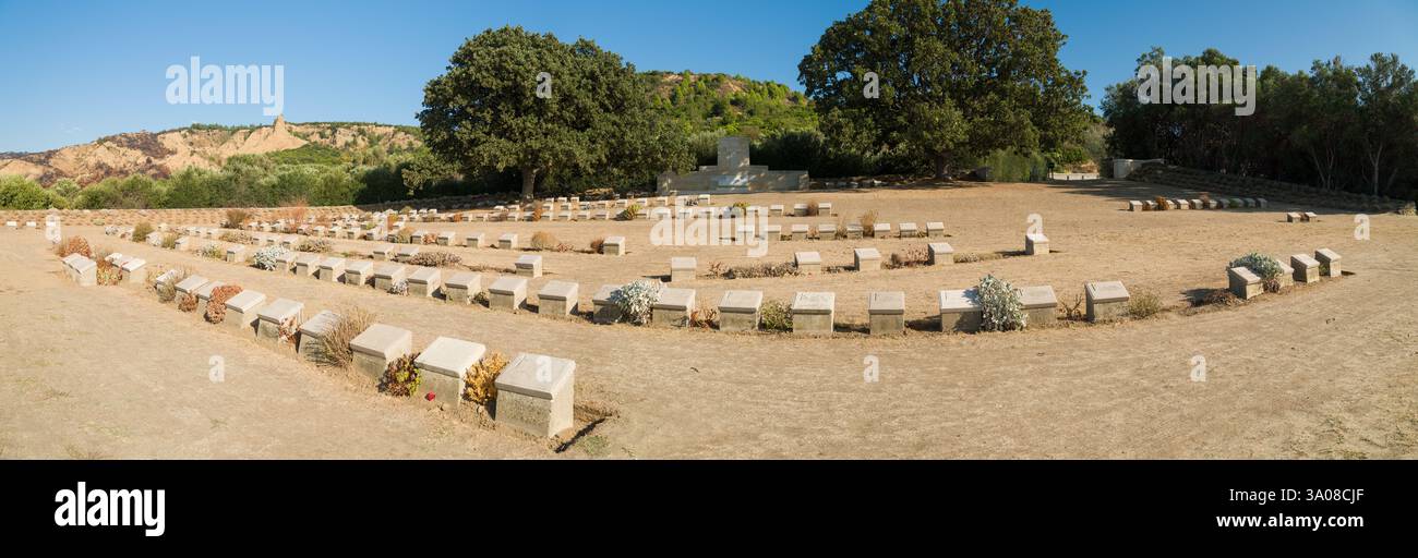 Canakkale, Turquie - 09.14.2024 : Anzac Cove Monument. Champ de bataille de Gallipoli Banque D'Images