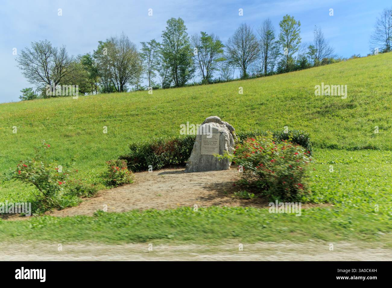 Rakovica, Croatie. Monument aux combattants pour la liberté nationale Banque D'Images