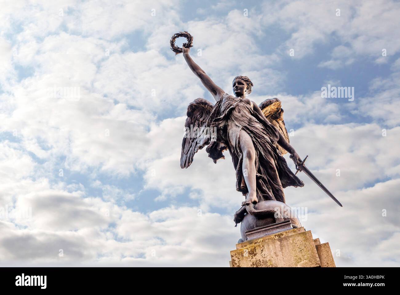 Mémorial de guerre au Diamond, Derry, Irlande Banque D'Images
