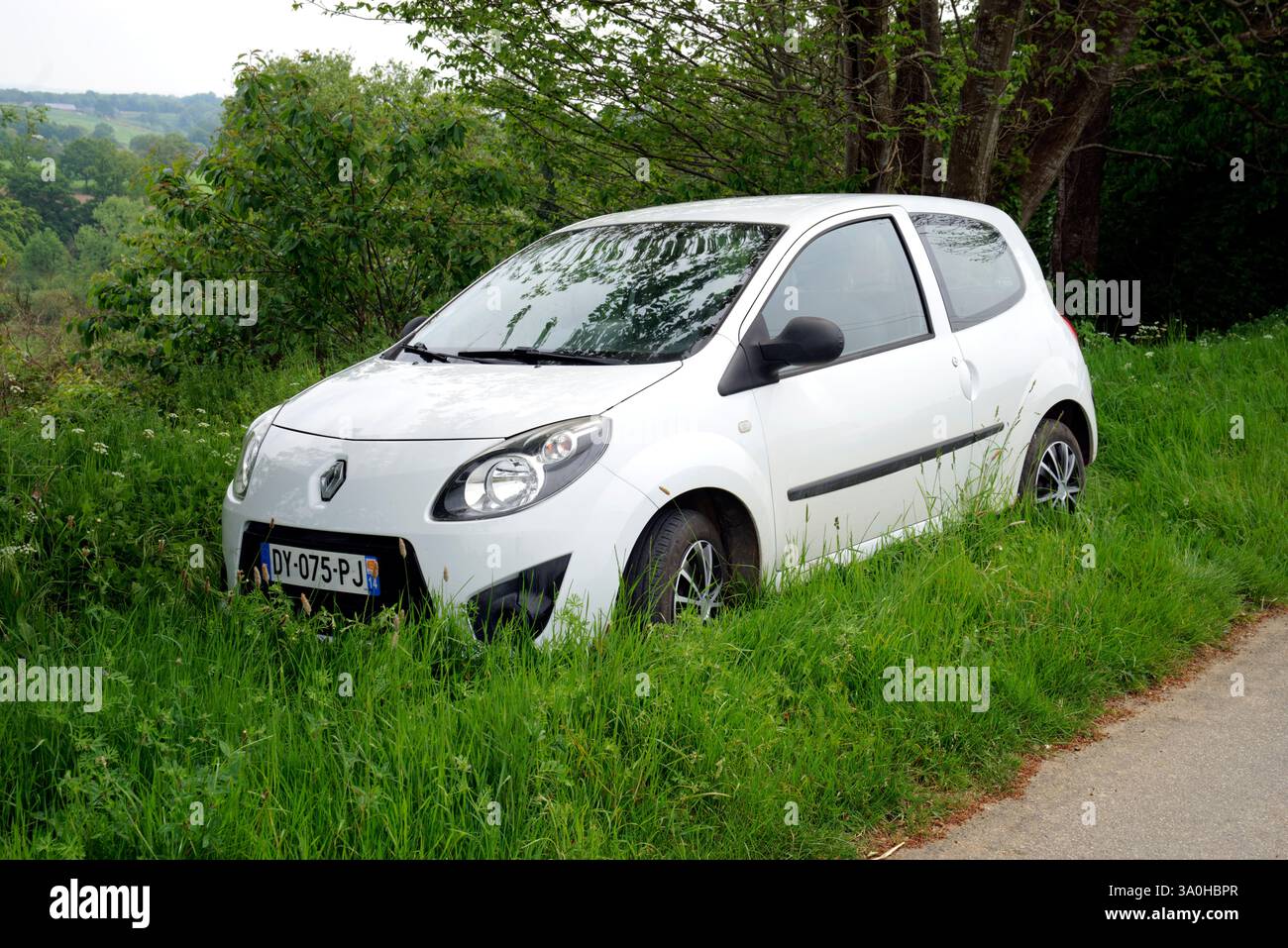 Twingo 2 à partir de 2007 (fabricant Renault, France) Banque D'Images